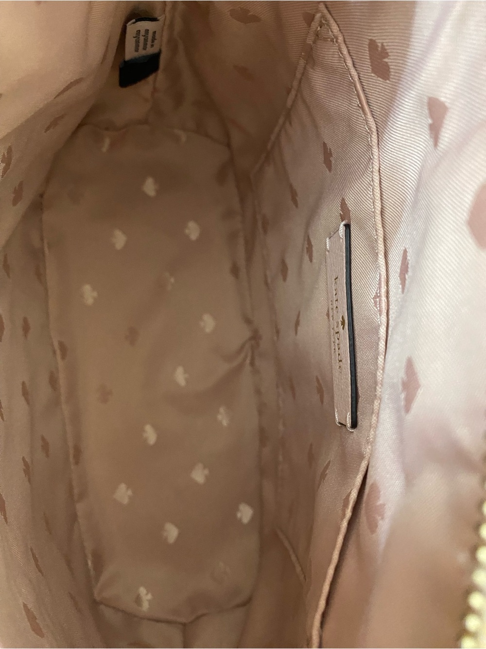 kate spade Blush Quilted Floral Crossbody with Matching Wallet - Picture 12 of 13